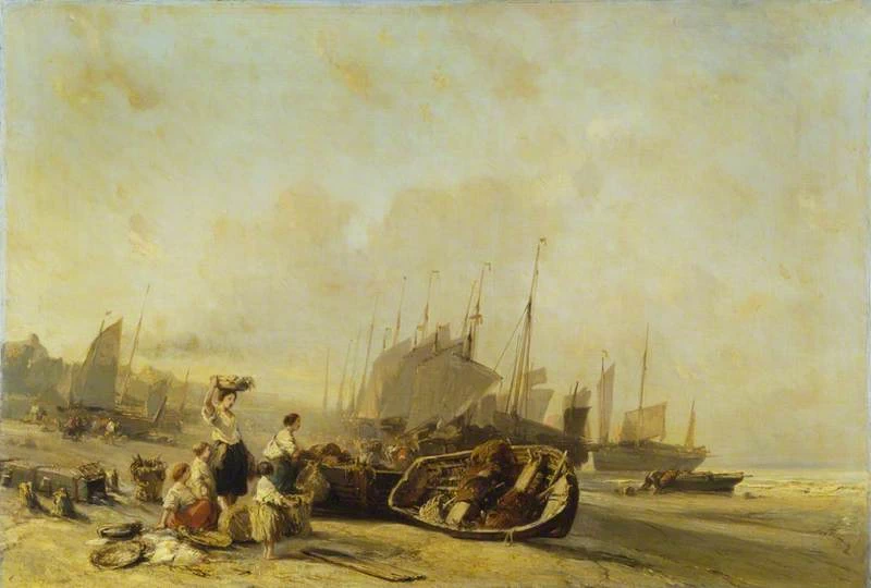 Barche sulla riva a Calais - Wallace Collection, Londra